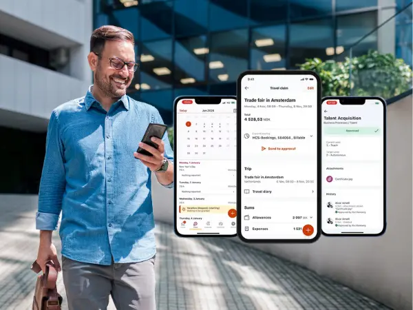 HR-järjestelmään sisältyvä Daily-mobiilisovellus 
